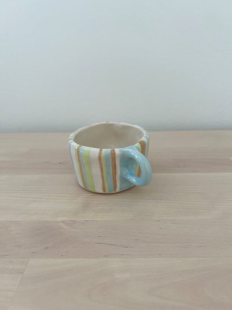 Mini Espresso Stripes Mug