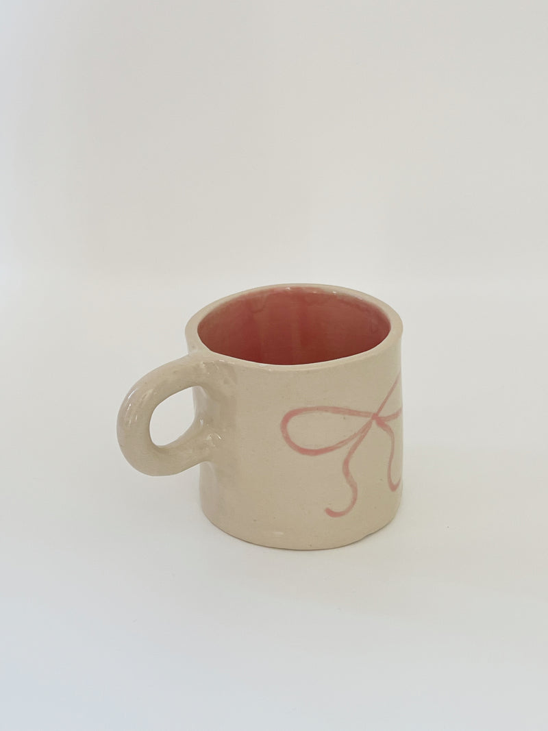 Pink Bow Mug