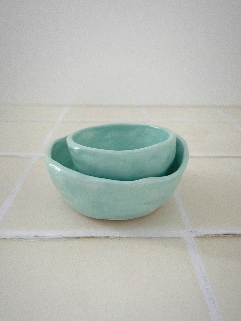 Sea Glass Bowl Set