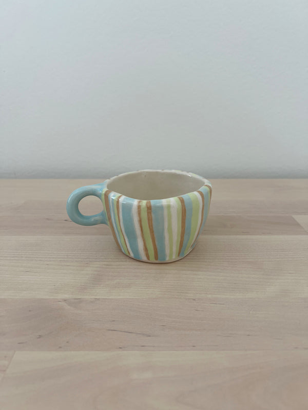 Mini Espresso Stripes Mug