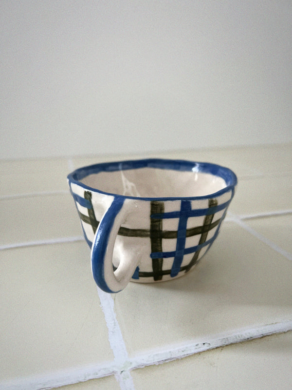 Olive n Blue Mug