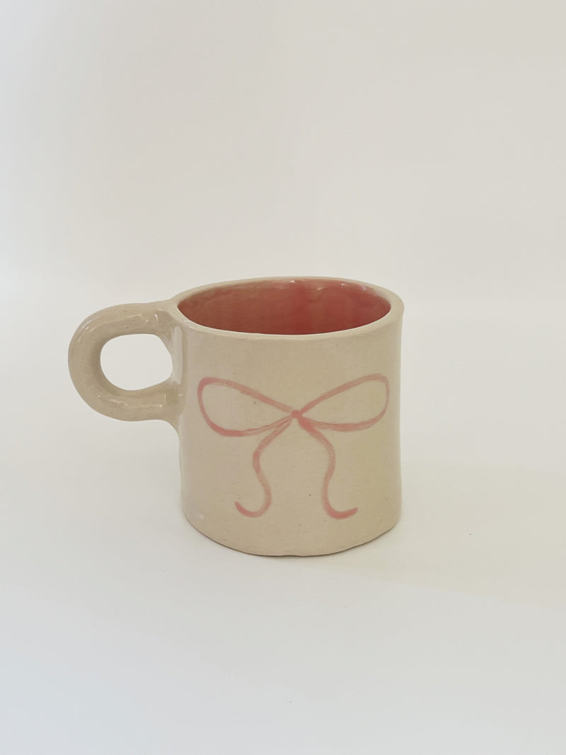 Pink Bow Mug