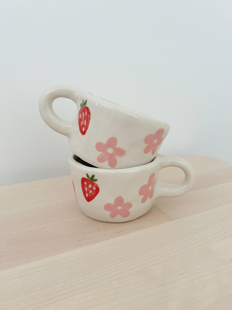 Strawberry Bloom Mug