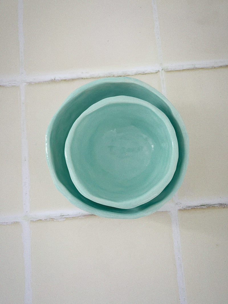 Sea Glass Bowl Set